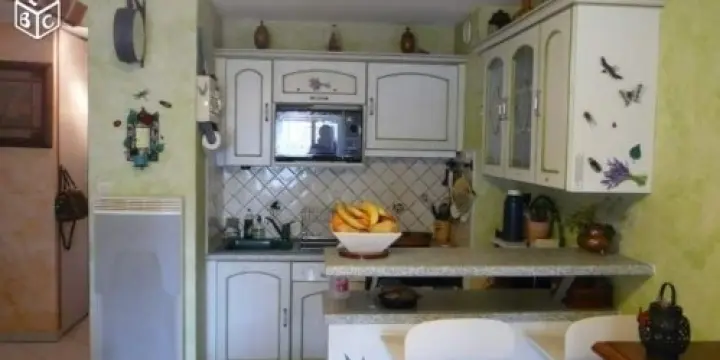 Appartement T2 cabine dans résidence ave