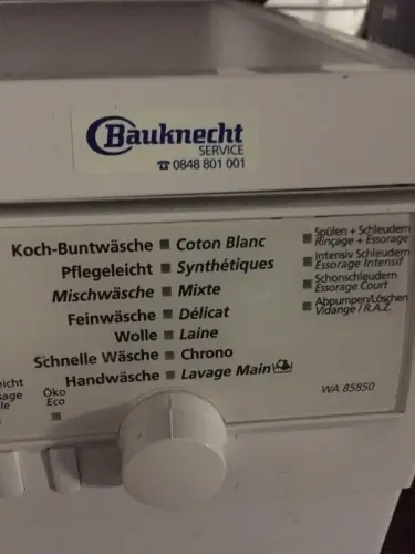 Machine à laver le linge Bauknecht à basel