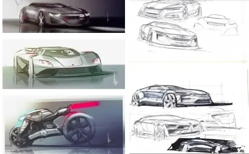 Lecon de dessin automobile/personnage à Celigny