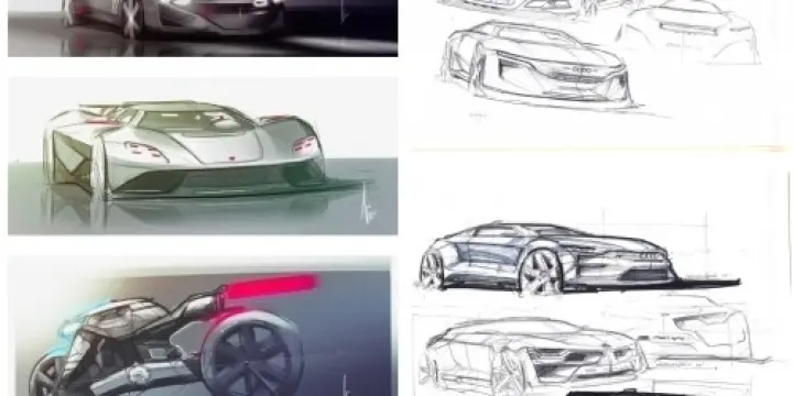 Lecon de dessin automobile/personnage