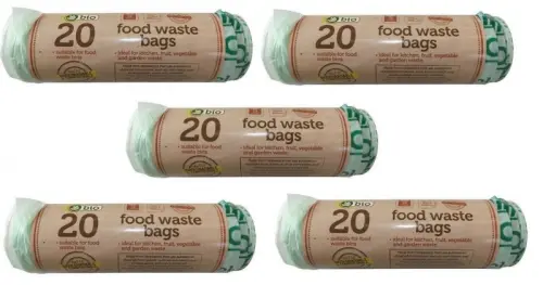 99 sacs de déchets alimentaires biodégradables à sion