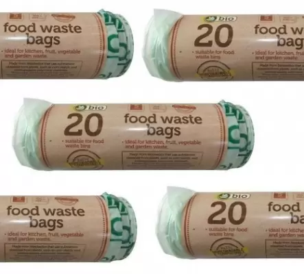 99 sacs de déchets alimentaires biodégradables