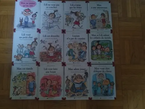 livres: Max et Lili