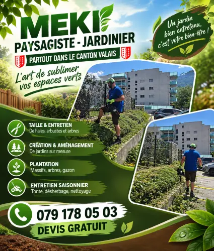 PAYSAGISTE VALAIS CENTRAL