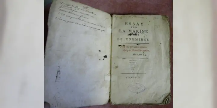 Essay sur la marine et sur le commerce.