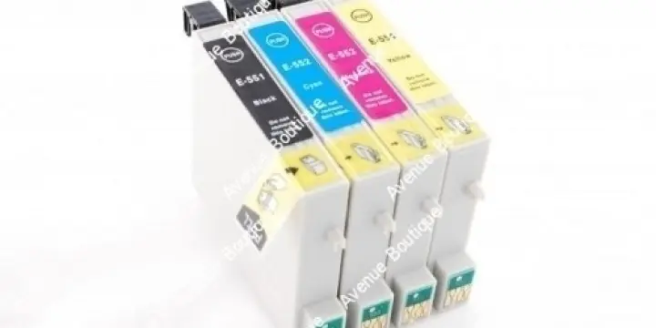 Pack 4 cartouches compatibles E-556