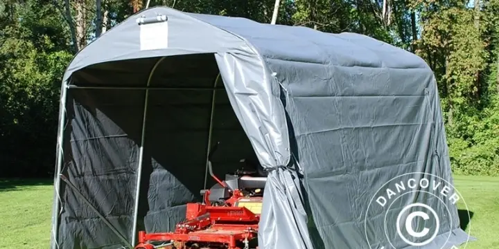 Lagerzelt PRO 2,4x3,6x2,34m PVC, Grau