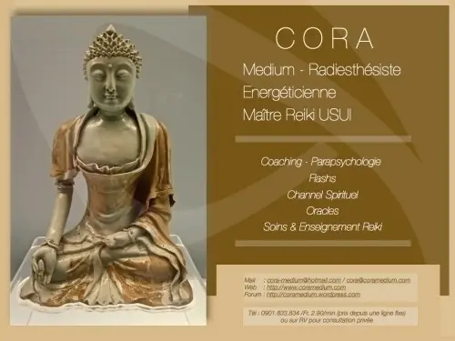 Cora - Médium- Radiesthesiste - Me Reiki à Genève