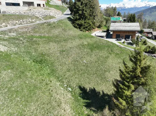 Terrain aux Masses avec vue panoramique à Hérémence