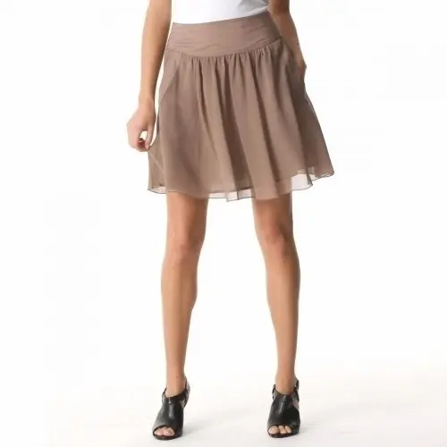 Jupe en soie (La Redoute création) à Chernex