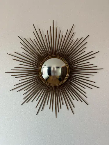 Véritable miroir soleil sorcière Chaty Vallauris à Bulle