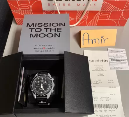 Omega x Swatch Mission to the Moon Moonswatch