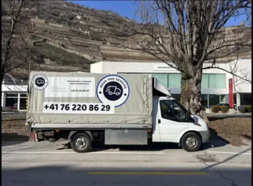 déménagement, transport, location avec/sans camion à Sion
