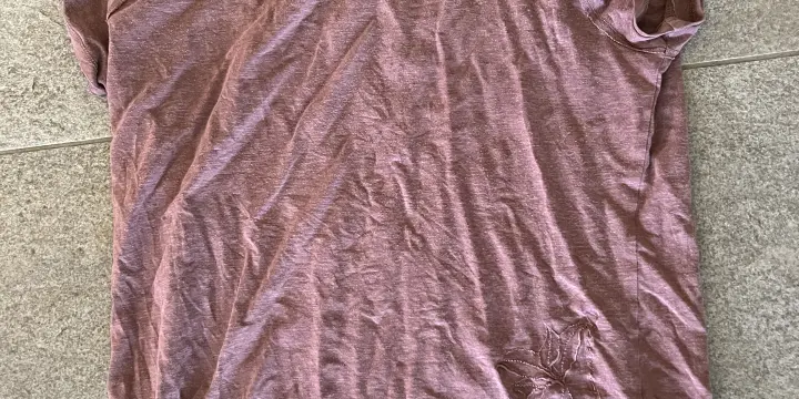 T-shirt vieux rose taille S Decathlon