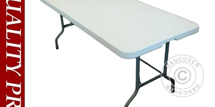 Banketttisch 200x90x74cm, Hellgrau (1 Stk.)