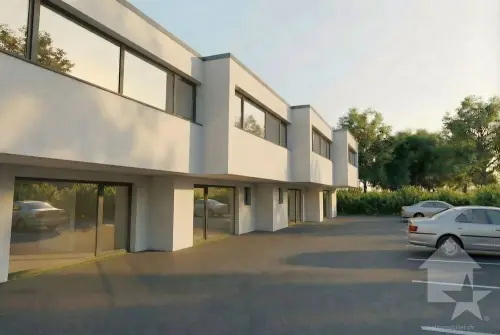 Maison contiguë moderne de 5.5 pièces dans un environnement calme à Conthey