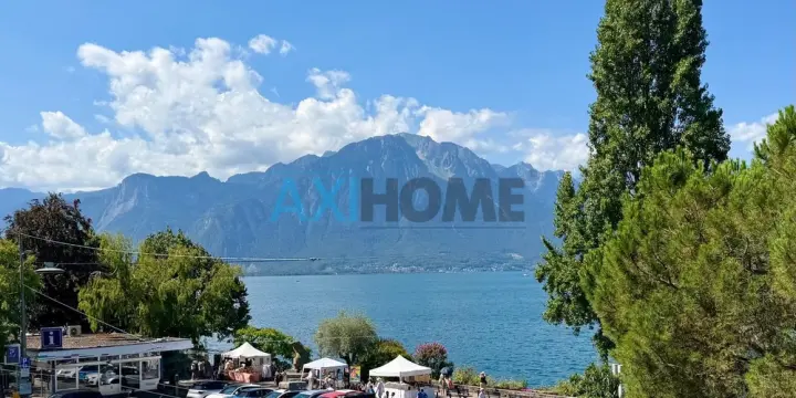 En Exclusivité ! Sublime 4,5 pièces face au débarcadère de Montreux