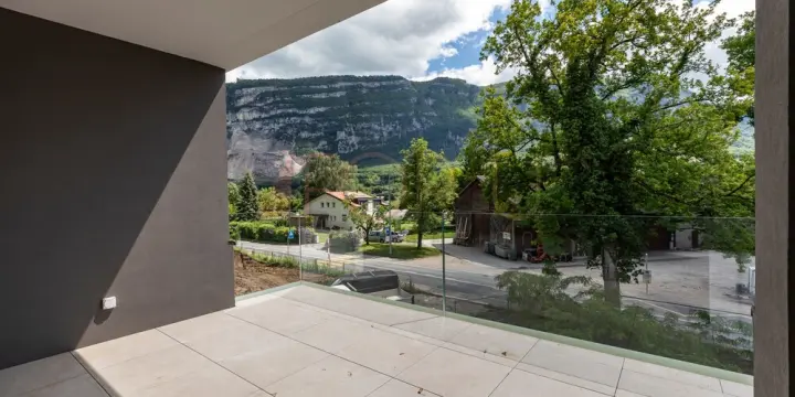 Superbe attique neuf de 4 pièces avec terrasse à Vessy