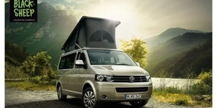 Campervan aménagé, campingcar et minibus