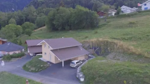 Harmonieuse villa en ossature bois de 2016 à Vérossaz