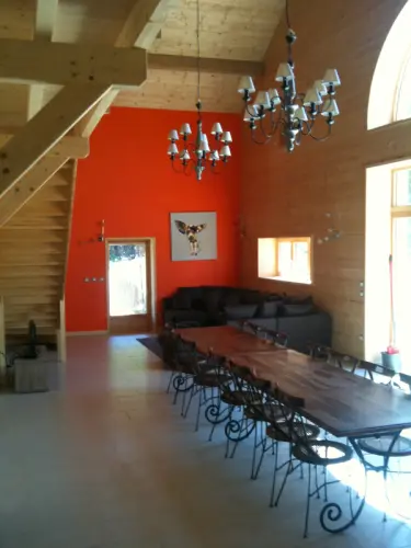 GITE LAC DE VOUGLANS 15 à 19 PERSONNES JURA FRANCAIS à CHARCHILLA