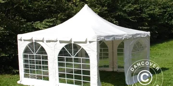 Partyzelt Pagoda PRO 4x4m, PVC