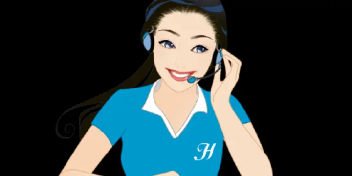 L’opérateur sur le téléphone