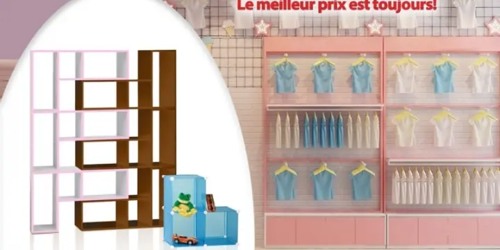 Meubles les boutiques pour enfants.