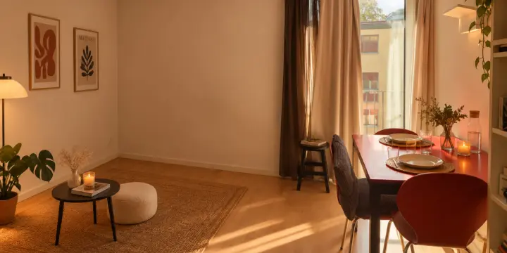 Studio meublé - Grand-Vennes, Lausanne