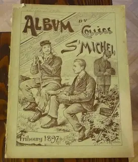Album du collège St Michel. Troisième année 1896 - 1897. à Russy