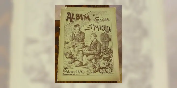 Album du collège St Michel. Troisième année 1896 - 1897.