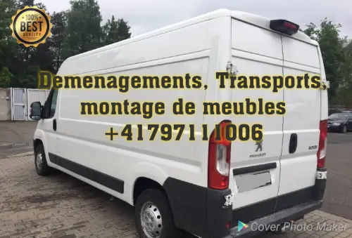 Déménagements efficace, rapide et économique 75fr/h ! à Lausanne