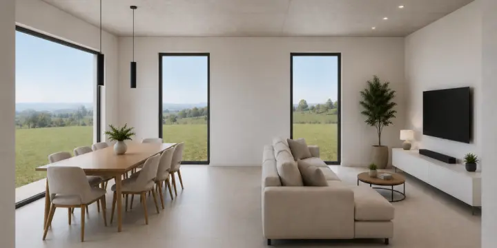 VILLAS JUMELÉES À VILLARLOD - lot 1 - CHF 945'000.-