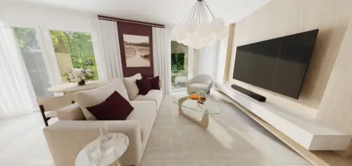 Bel appartement cosy de 2.5 pièces 66 m² avec spacieux balcon à St-Cergue