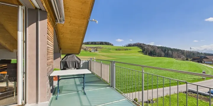 Helle und moderne Dachwohnung mit Alpenblick