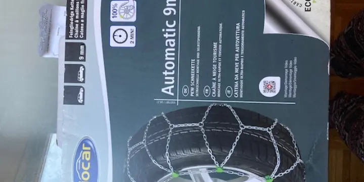 Chaînes à neige 9mm