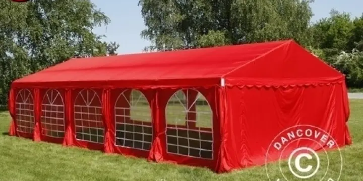 Partyzelt UNICO 5x10m, Rot