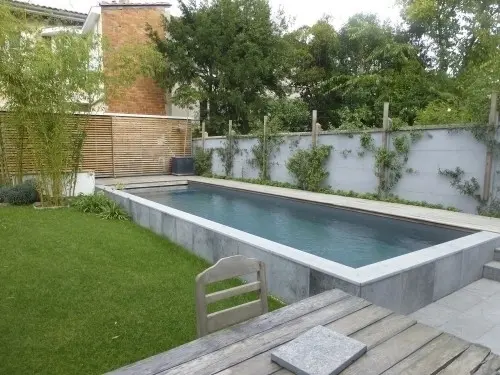 piscines béton, bois polyester à Riaz