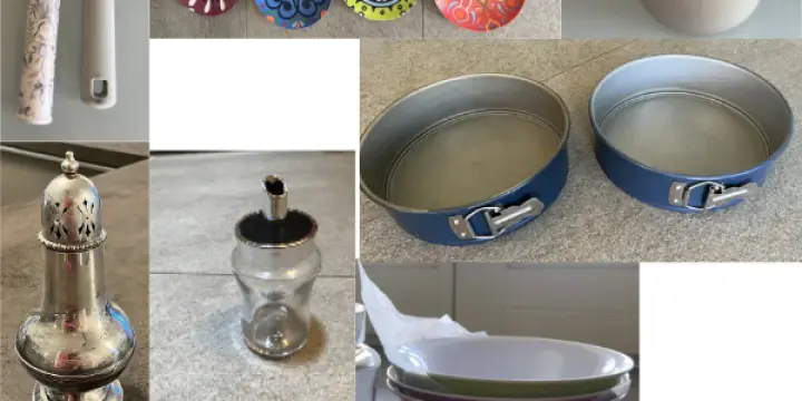 Lot articles de cuisine