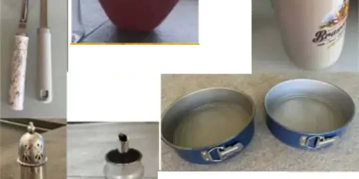 Lot articles de cuisine