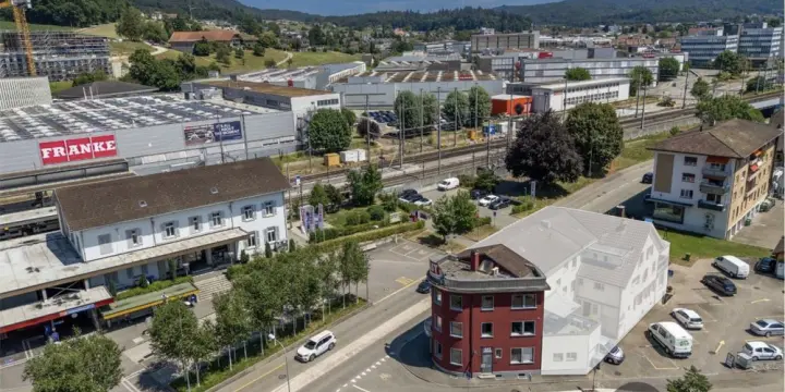 Sichtbar. Zentral. Vielseitig: Ihr neues Geschäftshaus in Aarburg