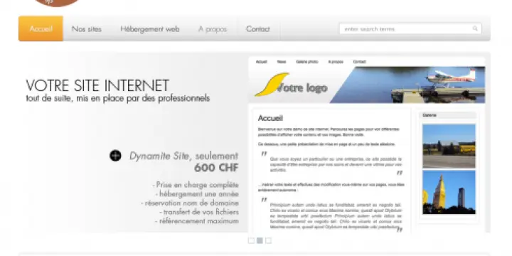 Vente de sites internet