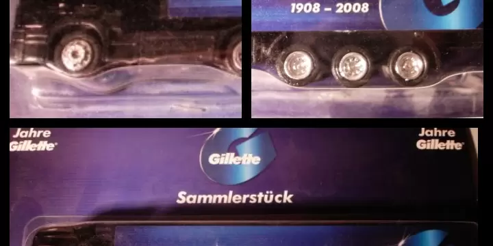 Camion semi-remorque "Gilette" (1:87) Neuf