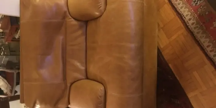 Fauteuil en cuir