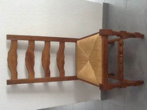 Chaises en chene masif