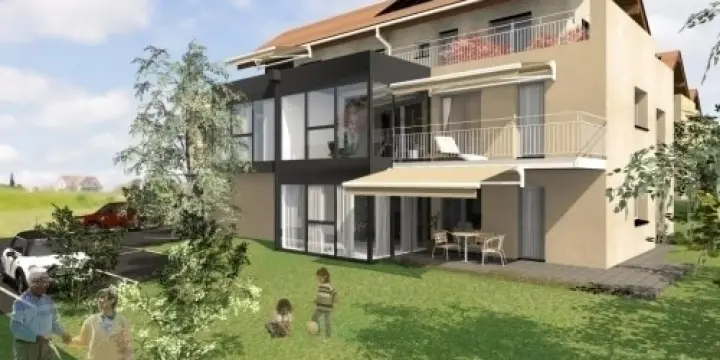 Appartements lumineux et contemporains dans petite PPE de 4 logements