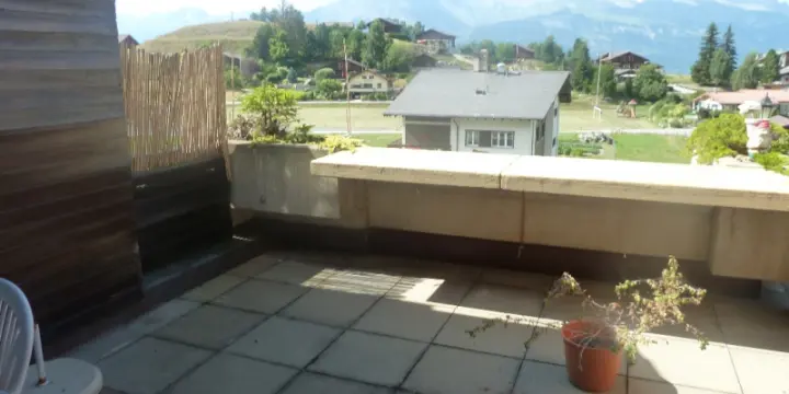 Nax studio à louer dans charmant village valaisan