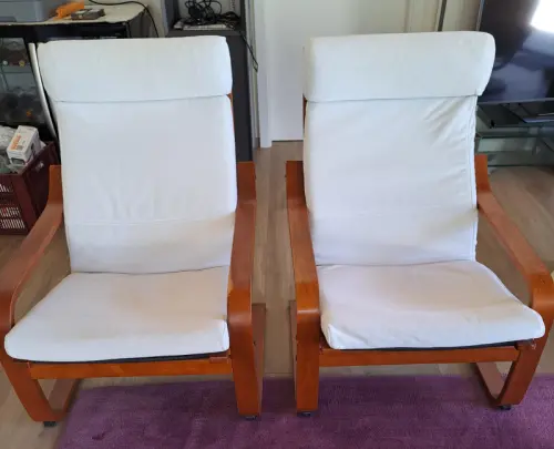 2 FAUTEUILS DE SALON