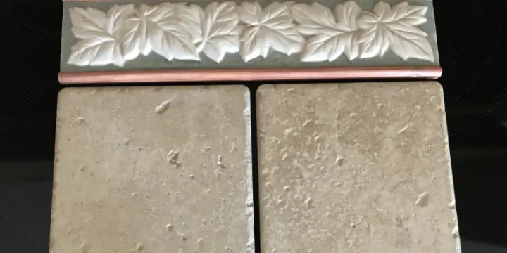 Joli carrelage imitation antiquité 10m2 environs