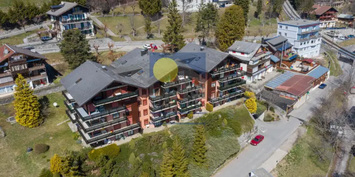 Vaste 2.5 pièces (57 m²) pour profiter de la montagne été comme hiver